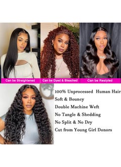 Water Wave Human Hair Bundles Brazilian Water Wave Virgin Hair 4 Bundles Wet And Wavy Human Hair Bundles 100% Unprocessed Virgin Remy Hair Wet And Wavy Bundle Human Hair Extensions For Black Women - pzsku/Z1DFFC1CF72E7AB15C458Z/45/_/1733729963/d21dc988-e34c-4cd7-9cc7-499db05d9b23