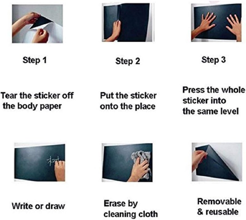 Graymark Self-Adhesive Blackboard Sticker - Image 4