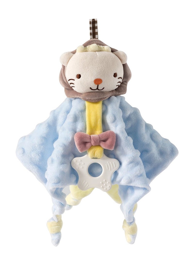 Multi-functional soothing animal shaped soft bean touched sense doll, light and soft food-grade chewable material, soothing teether (Giraffe) - Image 1