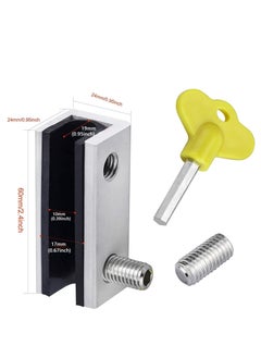 Oasisgalore 4 Pack Sliding Door Window Locks, Sliding Door Stopper Security Bar  - Image 2