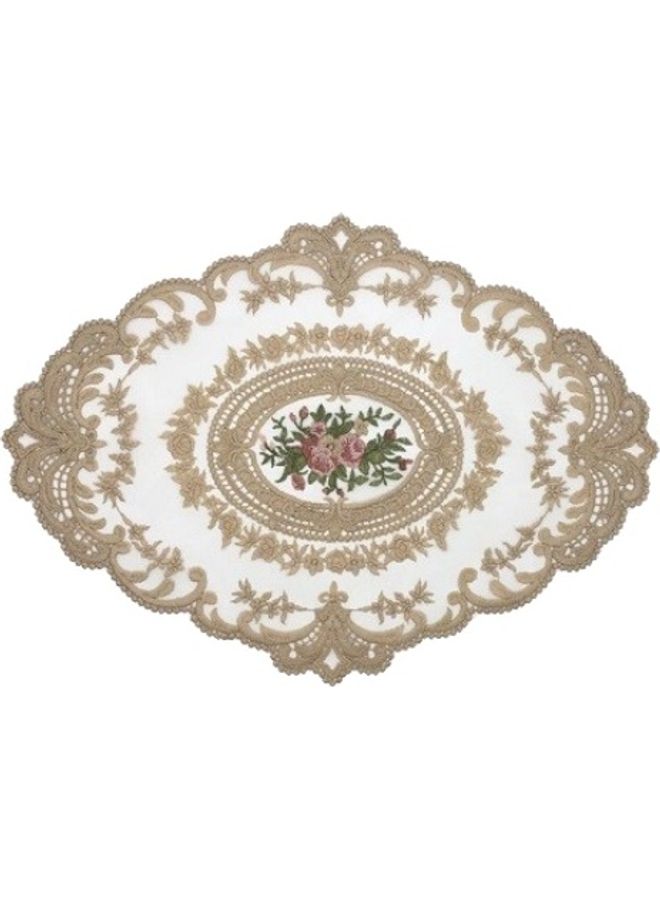 Lace Oval Multicolour 40x30cm - Image 2