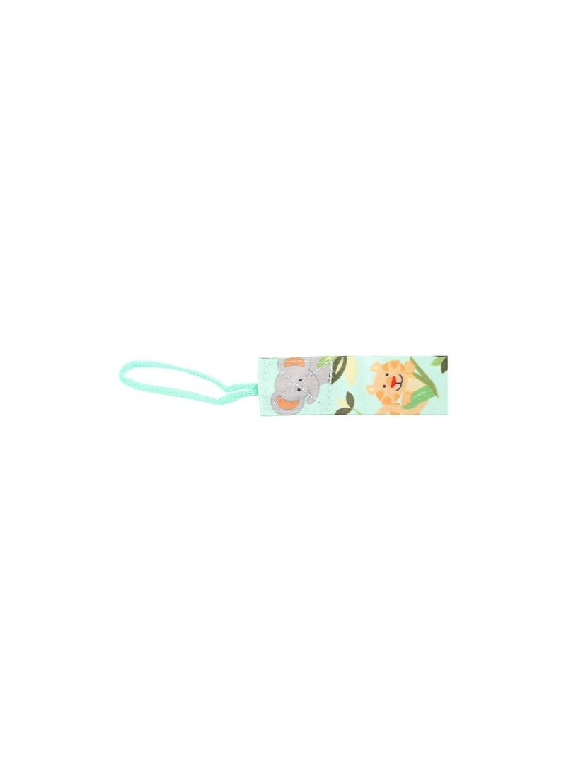 Pixie Pem10 Jungle Print Pacifier Holder, Multi Color - Image 2