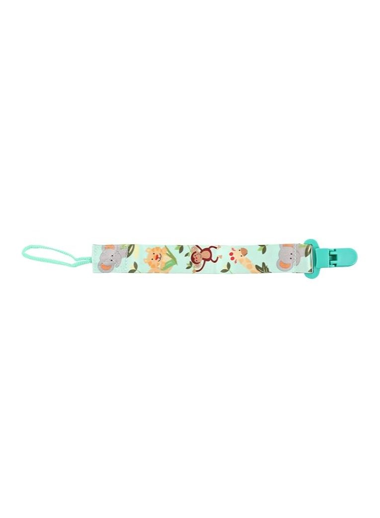 Pixie Pem10 Jungle Print Pacifier Holder, Multi Color - Image 1
