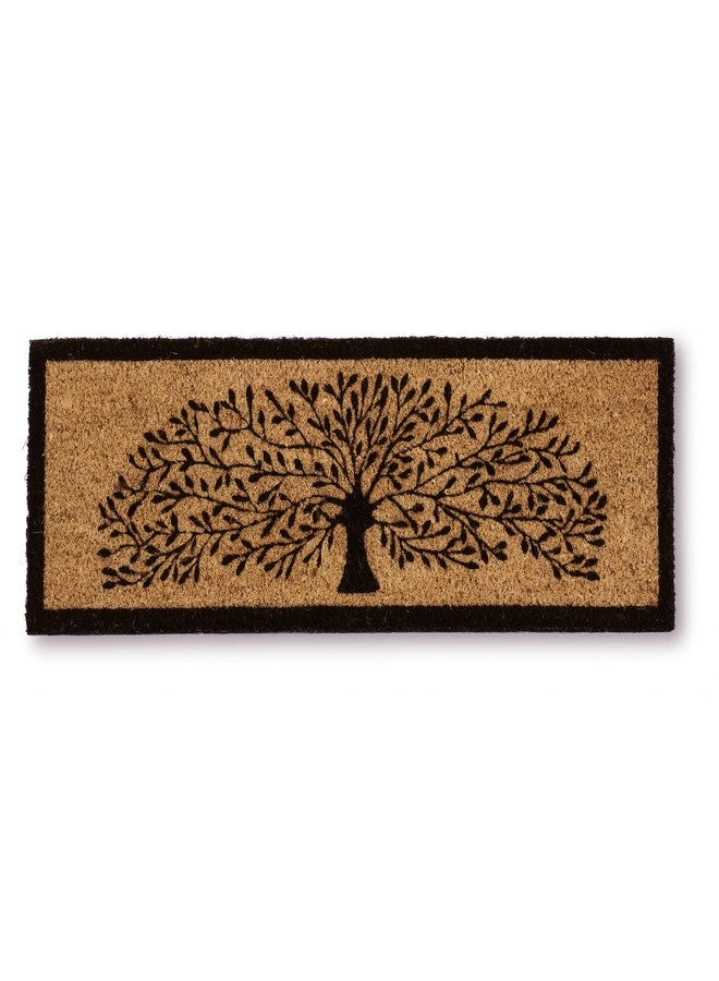 Abbott Collection Coir Tree of Life Balcony Mat w/Border - Image 1