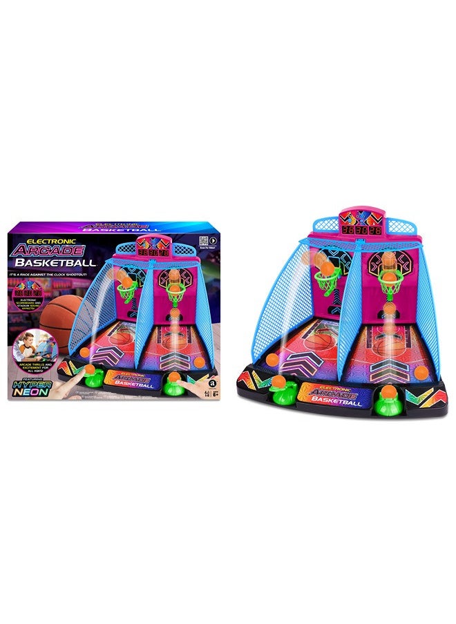 Ambassador - Electronic Arcade Basketball (Hyper Neon Black Series) - Image 1