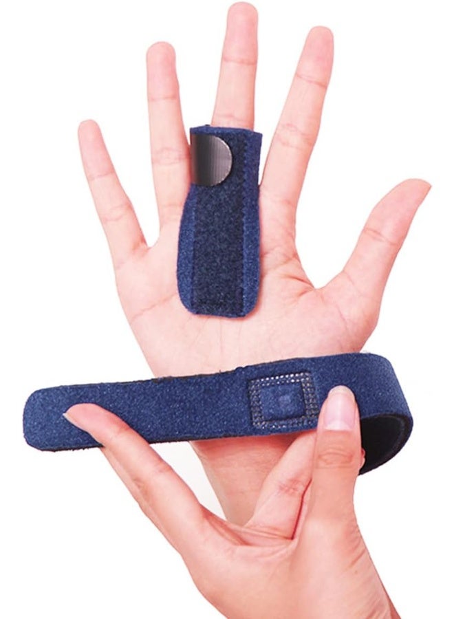 ECVV ECVV Adjustable Finger Splint Trigger Finger Splint for Alleviating Finger Locking, Popping, Bending, Stiffness, Pain Relief, Left or Right Hand  - Image 5
