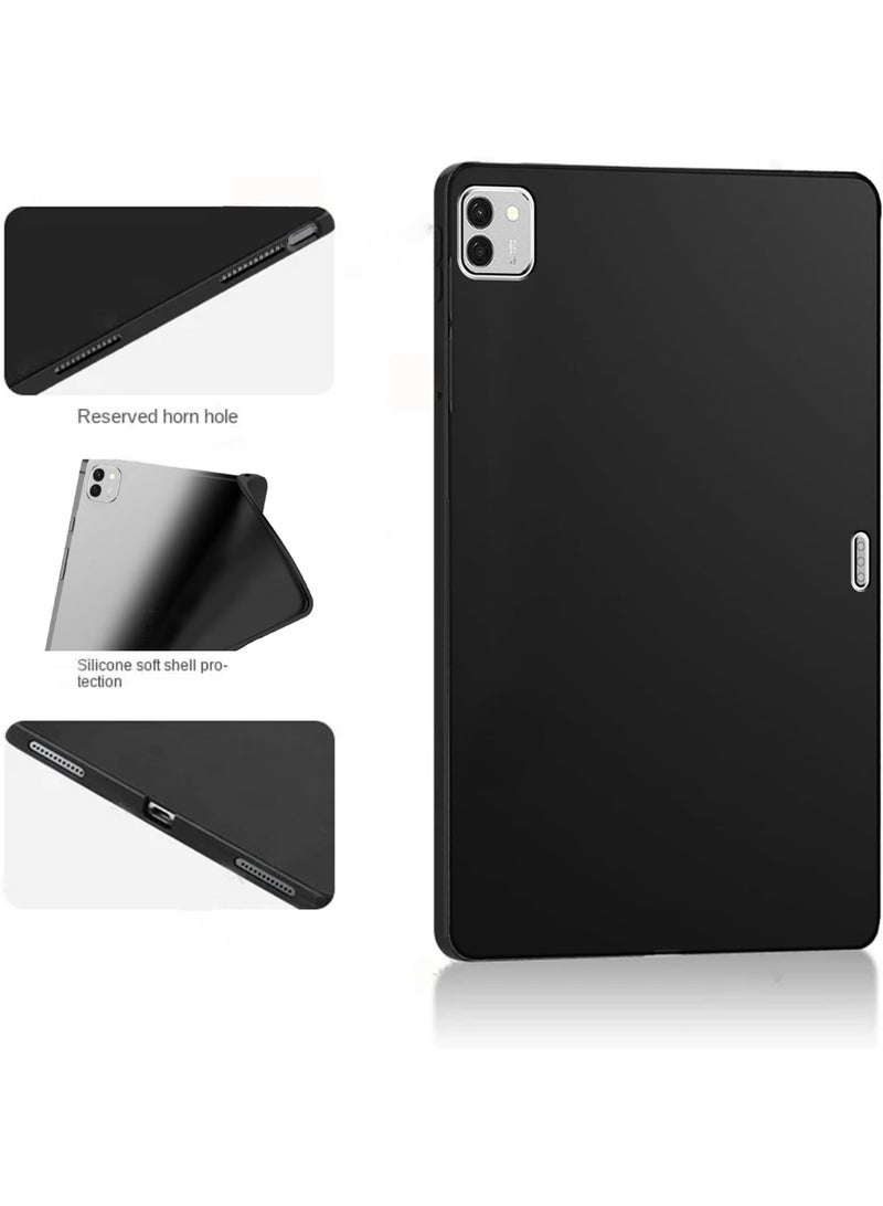 حافظة لهاتف هونر ماجيك باد 3/ ماجيك باد 3 13.3 انش، بولي يوريثين حراري فائق النحافة وناعم ومرن وخفيف الوزن وغير لامع بملمس حريري مضاد للصدمات والسقوط، اسود - Image 2