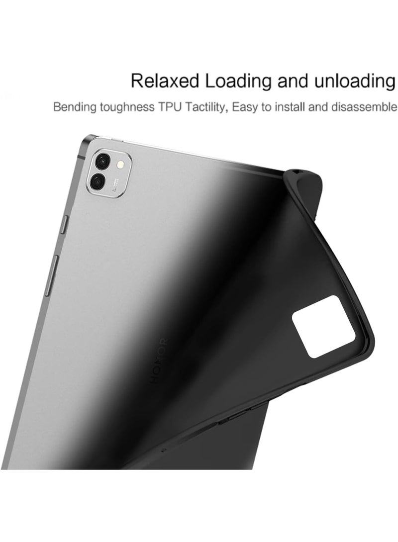 حافظة لهاتف هونر ماجيك باد 3/ ماجيك باد 3 13.3 انش، بولي يوريثين حراري فائق النحافة وناعم ومرن وخفيف الوزن وغير لامع بملمس حريري مضاد للصدمات والسقوط، اسود - Image 3