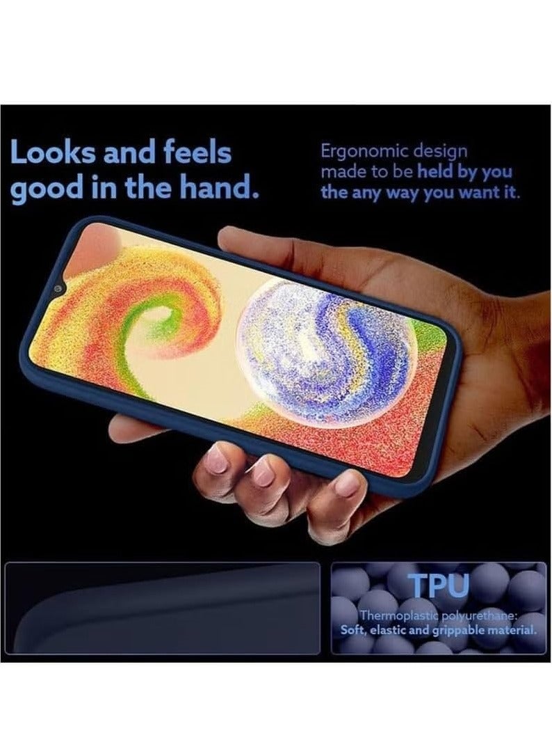 MIGOFAST Samsung Galaxy A06 2024 Case Cover Magnetic Car Mount Kickstand & Holder Premium Silicone Vertical  Horizontal Hand Strap and Grip with Multi Stand for Samsung Galaxy A06 Blue - Image 2