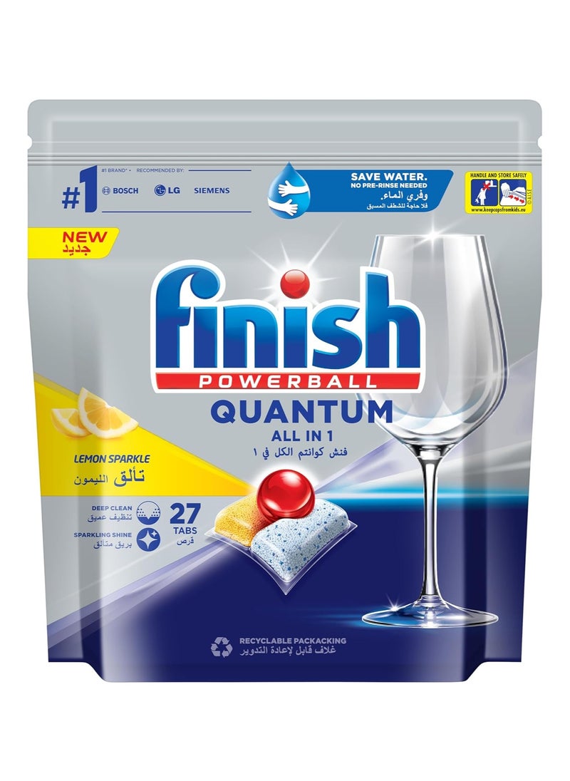 Finish - Finish Dishwasher Cleaning Tablets - 27 Tablets - Image 1
