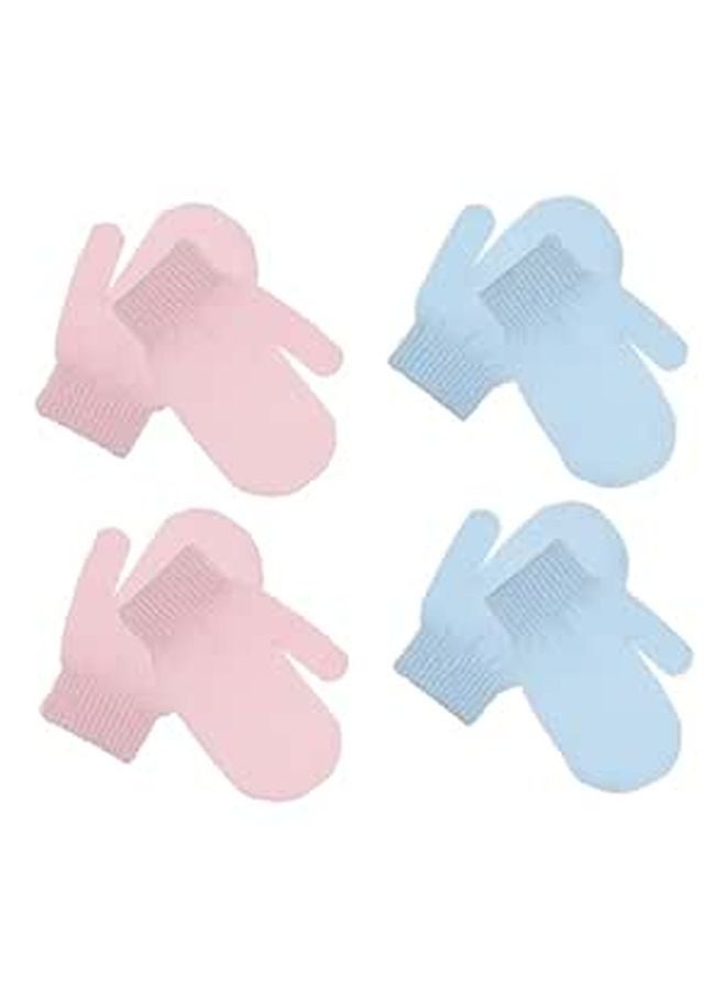 Exfoliating Bath Gloves 8 Pack Lightweight Shower Mittens For Deep Skin Cleaning - Image 1