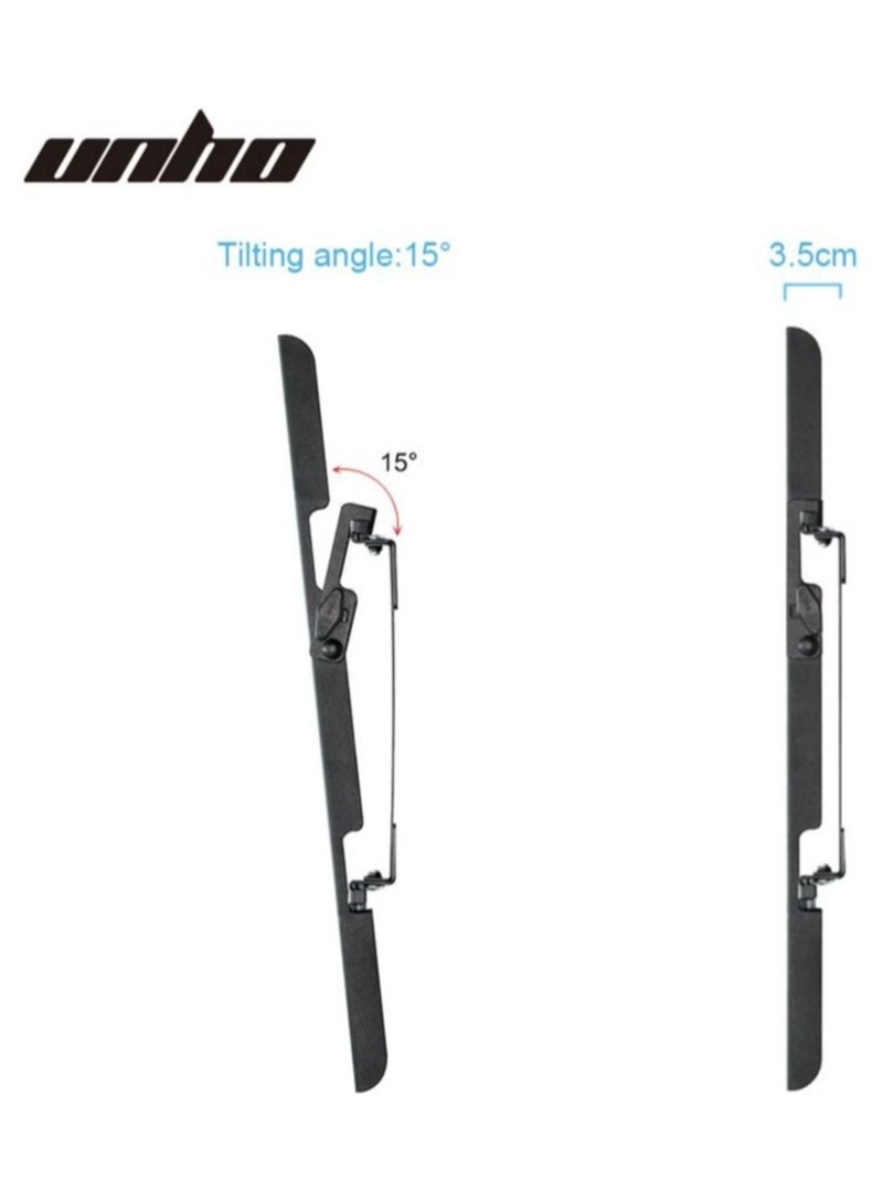 Tilting TV Wall Mount, TV Wall Mount for 32-85 Inch TV, Monitor Wall Mount for LED LCD Plasma 15˚ Tilting Load 60 kg VESA Max 800 x 400 with Level - Image 5