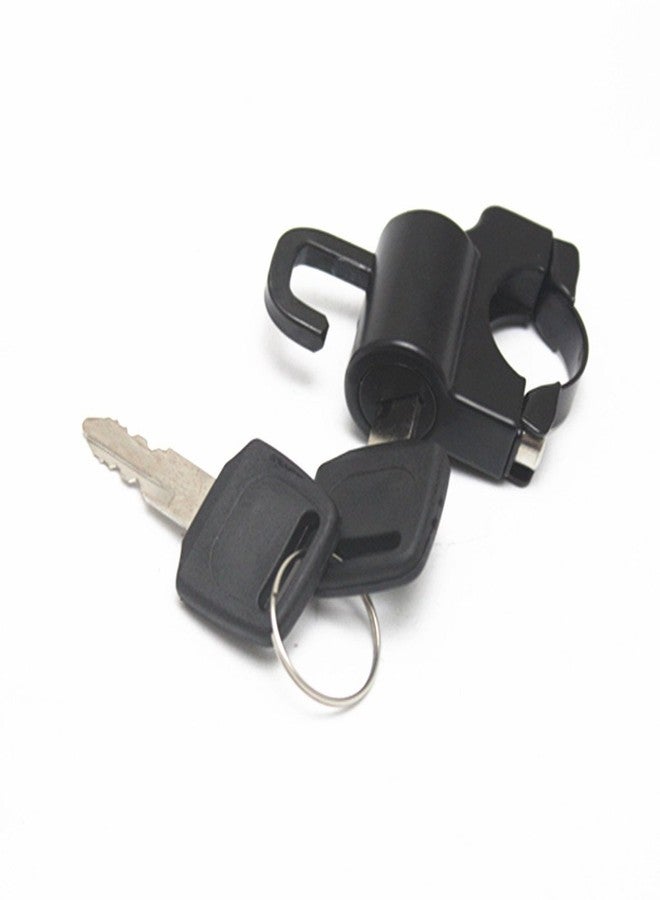 E-Bro® Universal Helmet Lock for 7/8" 22-25mm Handlebar Tubing (Black) - Image 2