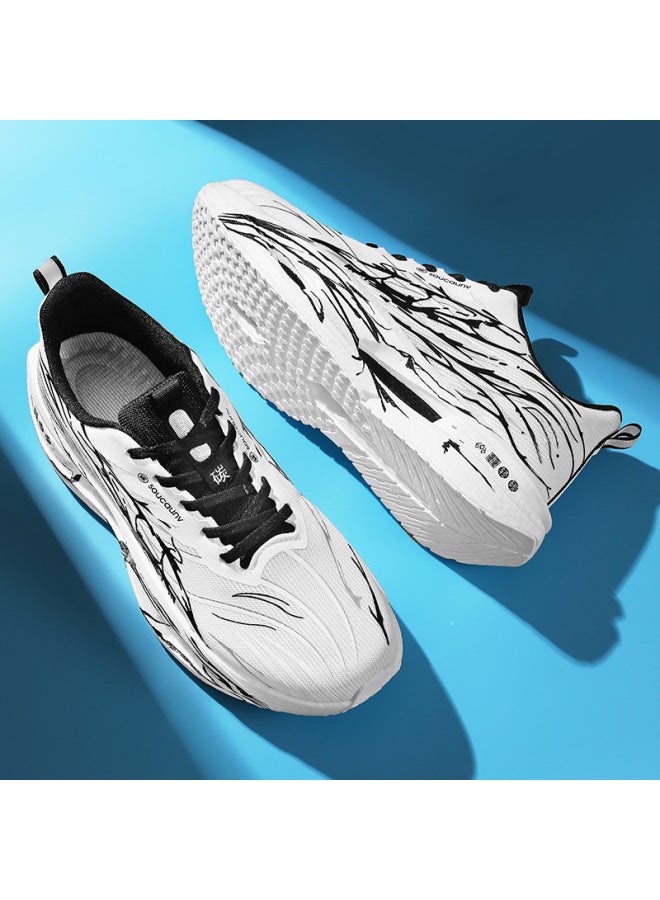 Professional Running Shoes For Men, Ultra-light, High-rebound, Mesh Breathable Sports Shoes, Racing Shoes For Teenagers And Students