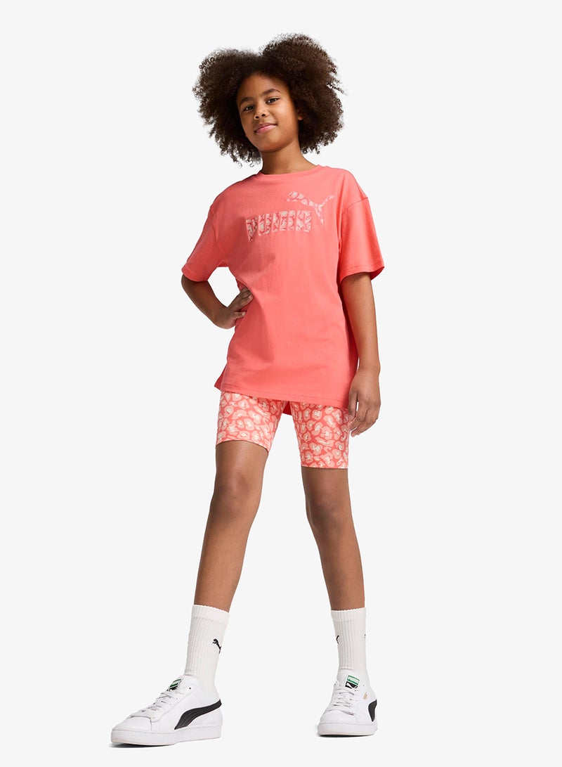PUMA Youth Essentials Animal Logo Infill T-Shirt - Image 3