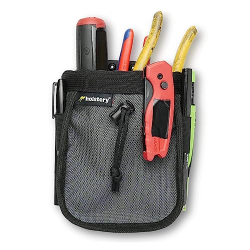 Holstery Joey Pouch V2 | Clip-On Tool Belt Bag for Tools, Screws, and Nails - Great for an Electrician, HVAC Tech, Plumber, Carpenter, Contractor, Handy Man, and Any Tradesperson - Image 1