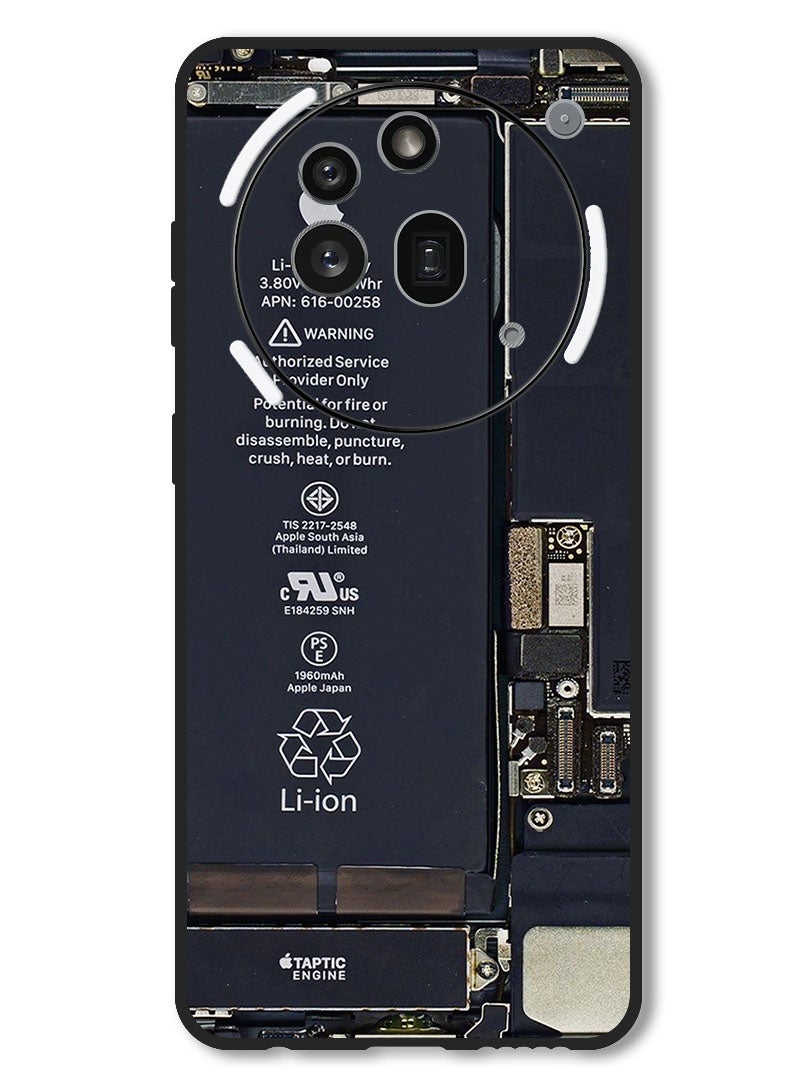 Theodor Case Compatible with Nothing Phone 3a Pro Protection Shockproof Bumper Cover Phone Inside - Image 1