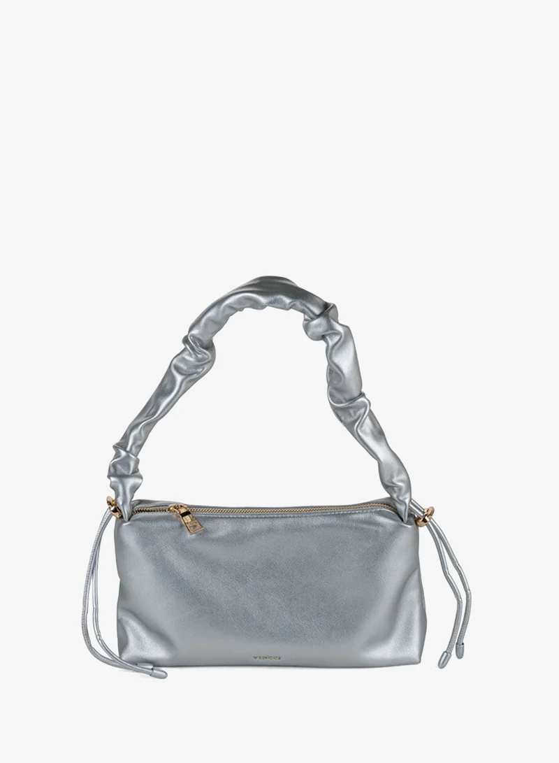 Vincci Women Solid Shoulder Bag with  Designed Strap and Zip Closure