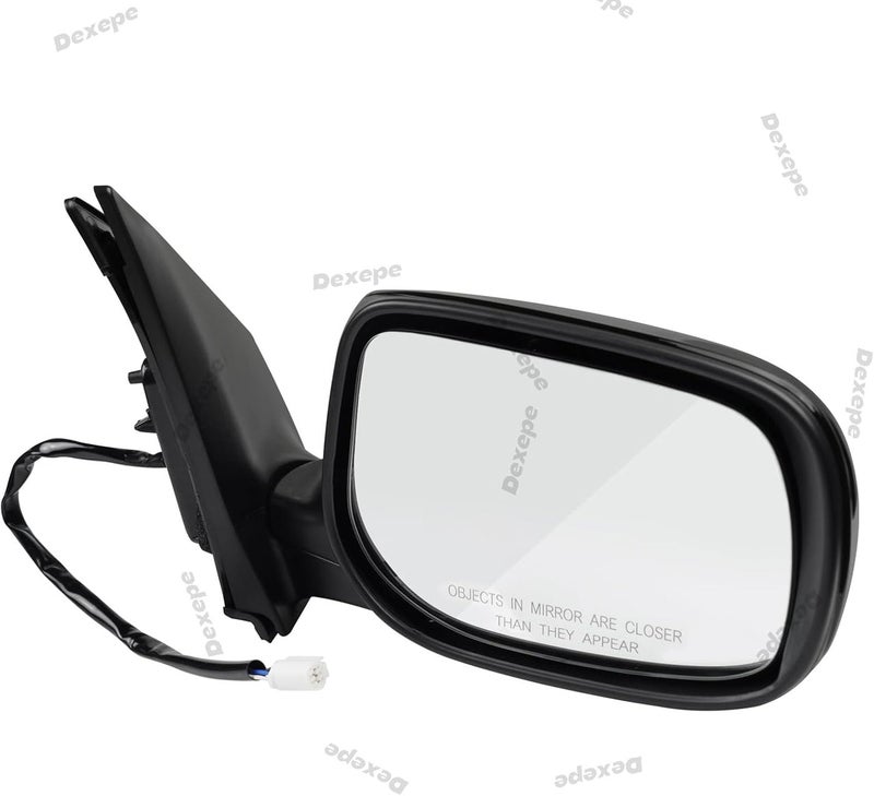 Dexepe Passenger Side Mirror Assembly for Toyota Corolla 2009-2013 - Non-heated Power Adjustable Glass