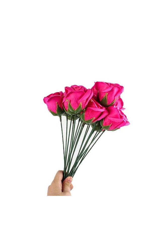 OJYUDD 200 PCS Floral Stem Wire Flower Arrangements and DIY Crafts,Dark Green,Floral Wire for Florist Flower Arrangement 16 Inches - Image 5