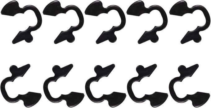4L60E 4L80E Shift Cable Clip Set for Chevy Silverado, Tahoe, Impala, GMC Sierra - 10PCS
