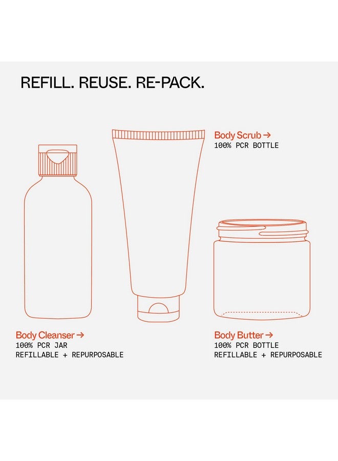 Youth To The People Youth To The People The Youth System Body Care Set, 3-Pc Travel Giftset for Glowing Skin All Over, with Superfood + Niacinamide Cleanser, Smoothing Exfoliant Scrub, and Ultra-Luxe Body Butter - Image 4
