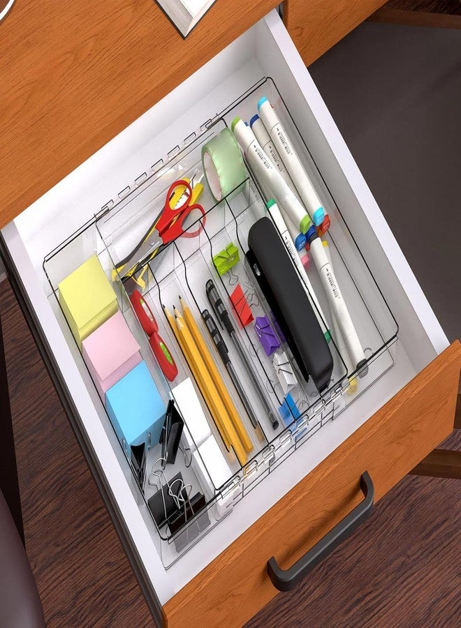 STARLIX Multipurpose Kitchen Drawer Divider – Adjustable Cutlery Tray Organizer for Spoons, Forks, Knives & Utensils, Practical Space-Saving Drawer Storage, Durable & Easy to Clean - Image 3