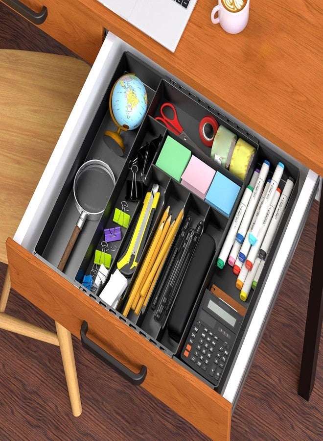 STARLIX Multipurpose Kitchen Drawer Divider – Adjustable Cutlery Tray Organizer for Spoons, Forks, Knives & Utensils, Practical Space-Saving Drawer Storage, Durable & Easy to Clean - Image 5