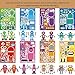 T-Antrix 24 Sheets Make Your Own Robot Stickers Make A Face Stickers for Kids Toddlers with Robots DIY Craft Kids Party Favor Supplies Crafts - Image 4