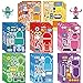 T-Antrix 24 Sheets Make Your Own Robot Stickers Make A Face Stickers for Kids Toddlers with Robots DIY Craft Kids Party Favor Supplies Crafts - Image 2