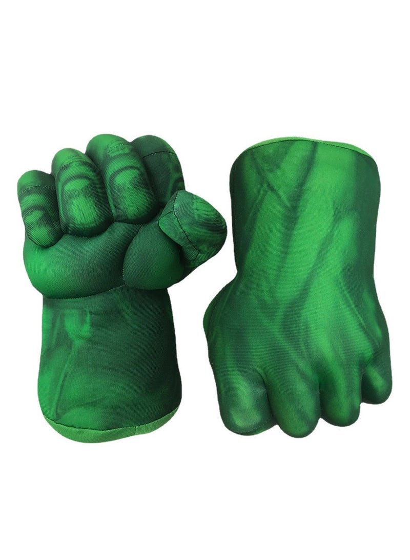2-Piece Plush Hulk Gloves Set - Image 3