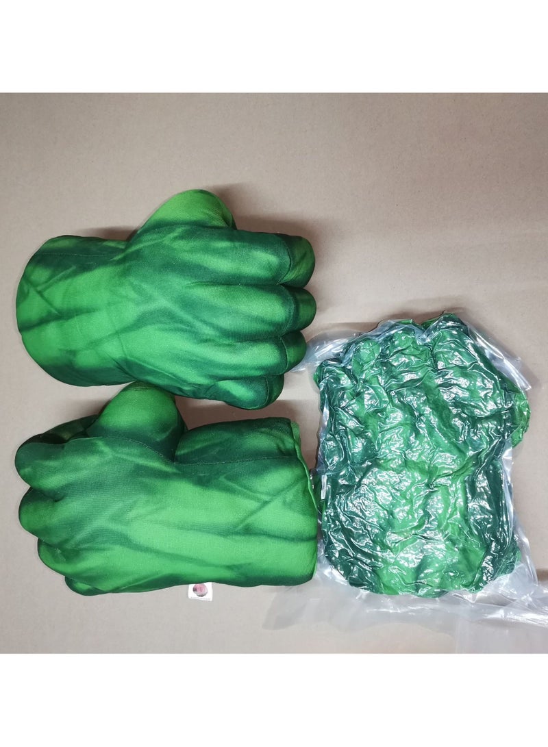 2-Piece Plush Hulk Gloves Set - Image 4