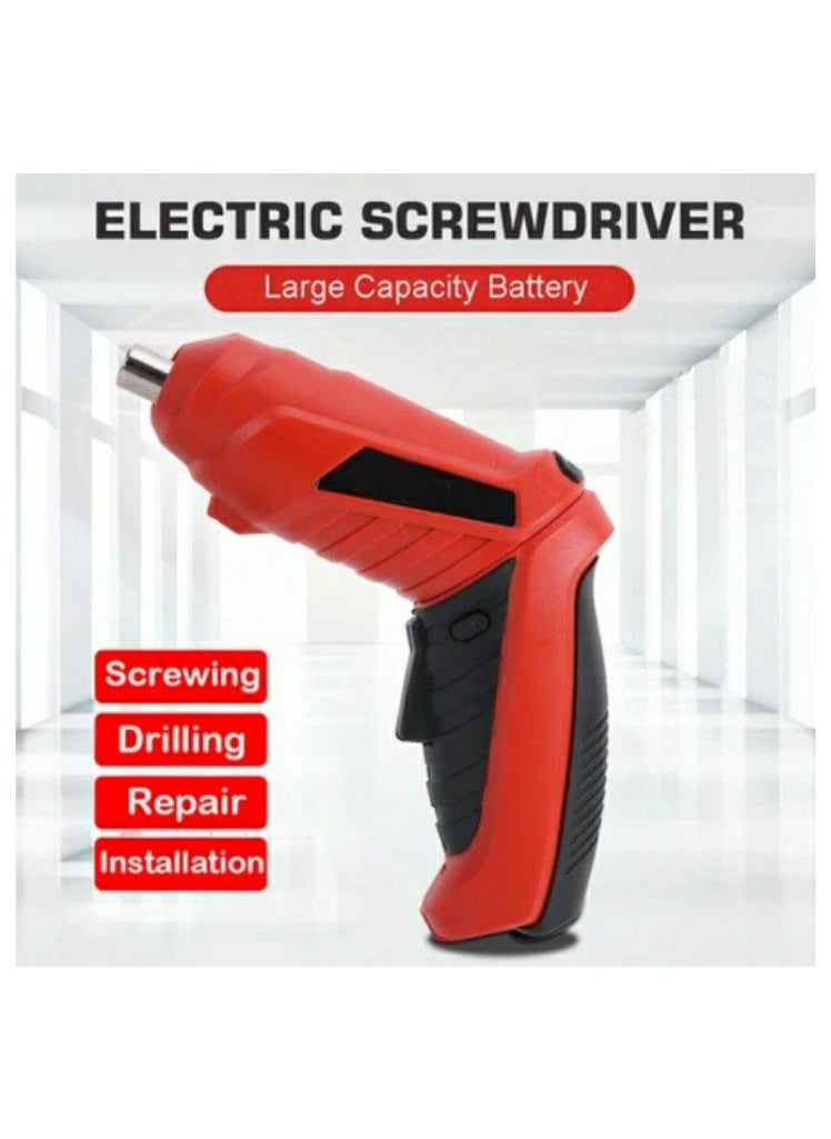 Cordless Screwdriver Set With A 1300 Ah Battery Capacity Allows You To Work For 70 Continuous Minutes Without Interruption