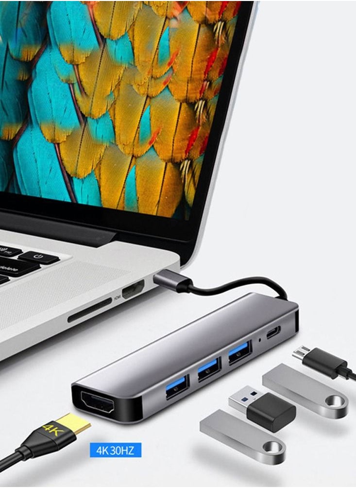 CATANES - 6 IN 1 USB-C  HUB docking station - Image 1