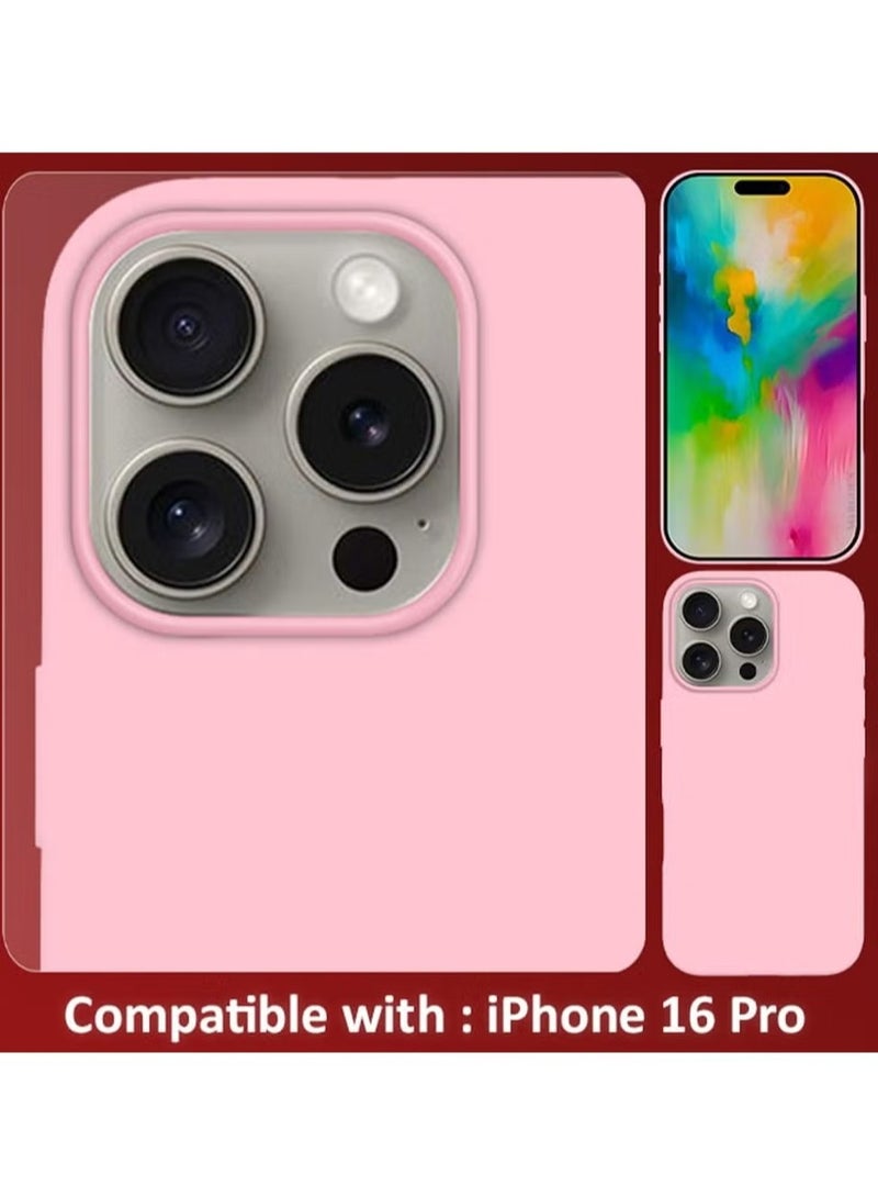 Liquid Silicone Case for iPhone 16 Pro - Ultra Slim Design with Soft Anti-Scratch Microfiber Lining & Drop Protection - Image 5