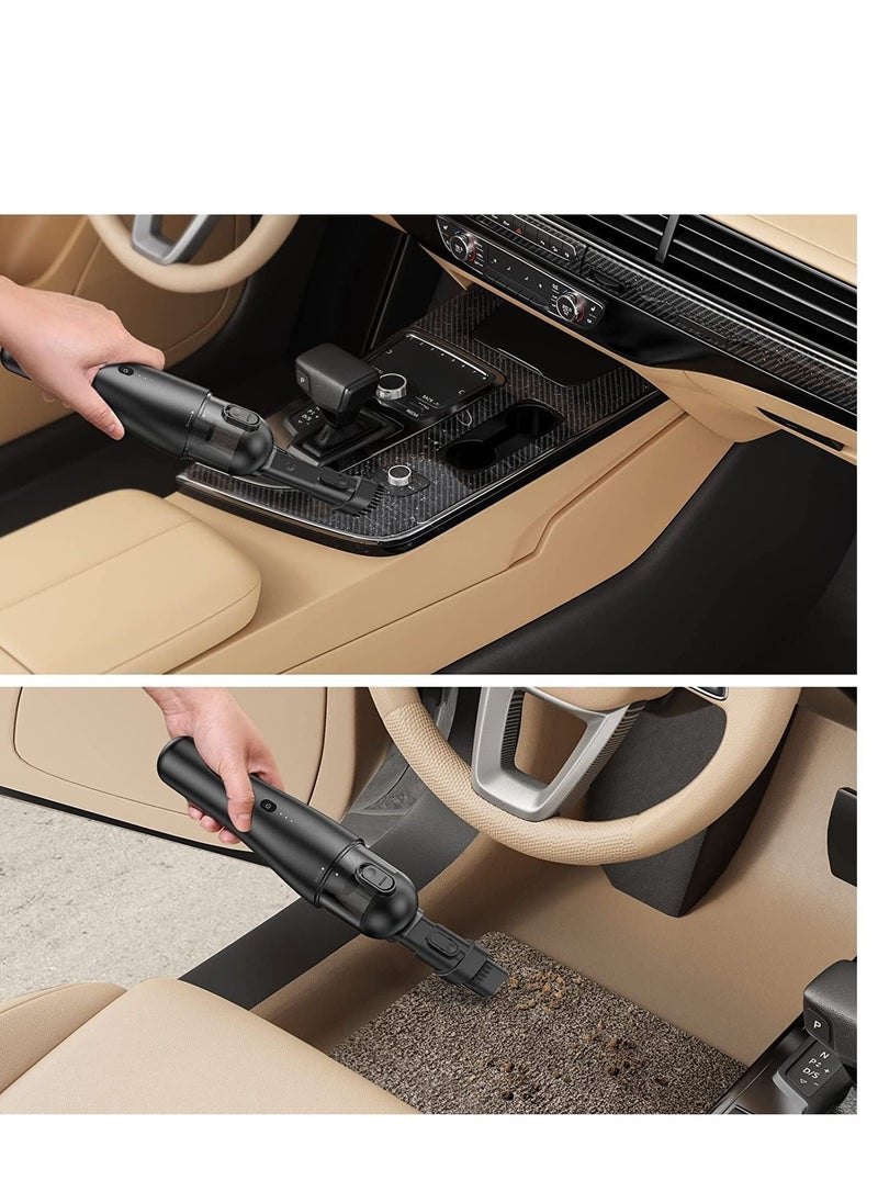 Generic - Handheld Vacuum Cordless Portable Vacuum Cleaner for Car with 7000Pa Powerful Suction for Pet Hair Home Dust and Car Cleaning, Rechargeable Mini Vacuum - Image 1