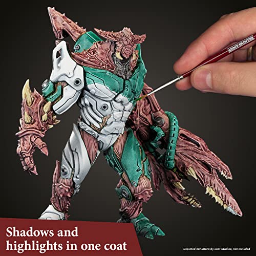 The Army Painter Speedpaint 2.0 Mega Set Combo, 50 Dropper Bottles of Non Toxic Acrylic Contrast Paint 18ml for Wargaming, Incl. 1 Paint Palette and 2 Army Painter Brushes - Image 4