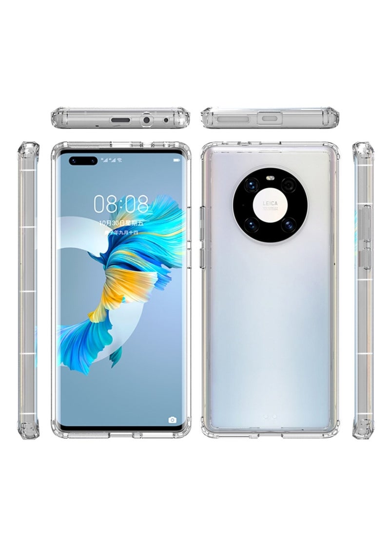 CHAPPELINE Huawei Mate 40 Pro 5G 2020 AIRBAG CASE Series Premium Transparent Airbag Shockproof Anti-Yellowing Clear Case Cover - Clear - Image 3