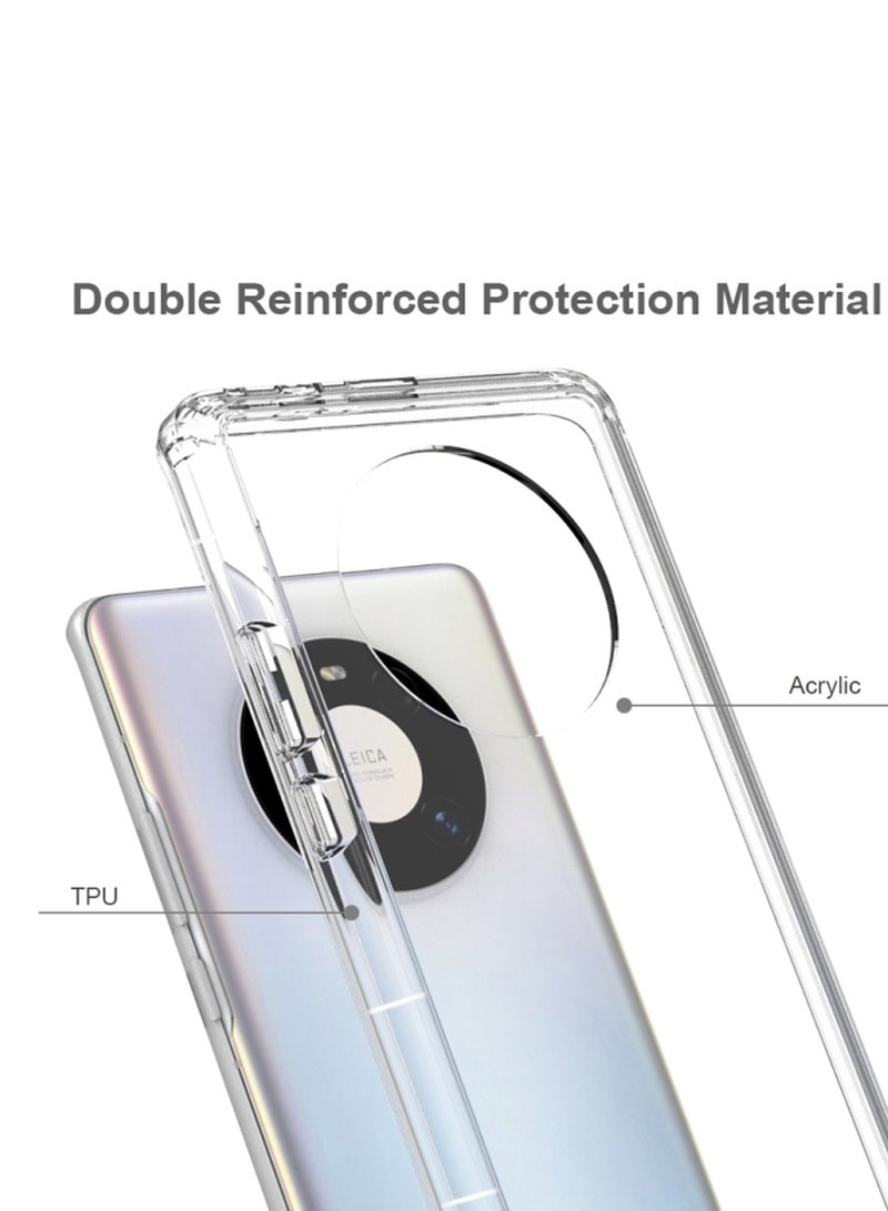 CHAPPELINE Huawei Mate 40 Pro 5G 2020 AIRBAG CASE Series Premium Transparent Airbag Shockproof Anti-Yellowing Clear Case Cover - Clear - Image 5