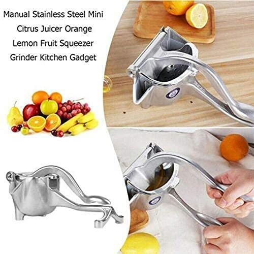 KPS KPS Aluminium Alloy Manual Fruit Juicer Premium Lemon Orange Simple Press Squeezer Citrus Extractor Tool Hand juicer juicer for fruits hand press Heavy Duty juicersMetal PACK OF 1 - Image 2