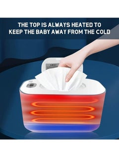 Gonice Wipe Warmer,Baby Wet Wipes Warmer and Dispenser,Large Capacity Wet Wipe Heater,Baby Wipes Heater Thermostat Wet Wipes Box  - Image 2