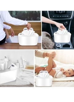 Gonice Wipe Warmer,Baby Wet Wipes Warmer and Dispenser,Large Capacity Wet Wipe Heater,Baby Wipes Heater Thermostat Wet Wipes Box  - Image 3