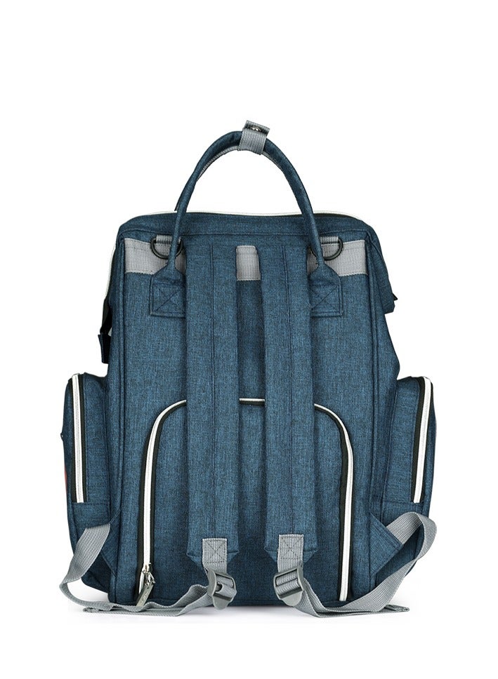 insular Waterproof Diaper Bag With Stroller Strap  Peacock Green - Image 2