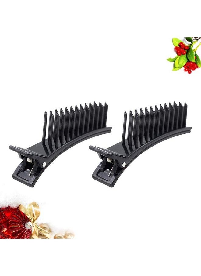 Beaupretty 2Pcs Hair Stylist Nonslip Hair Clips Comb For Professional Salon Home Styling Sectioning Haircuts Dying Hair Diy Accessories  - Image 4