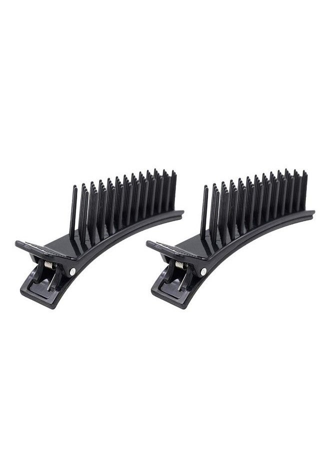 Beaupretty 2Pcs Hair Stylist Nonslip Hair Clips Comb For Professional Salon Home Styling Sectioning Haircuts Dying Hair Diy Accessories  - Image 1