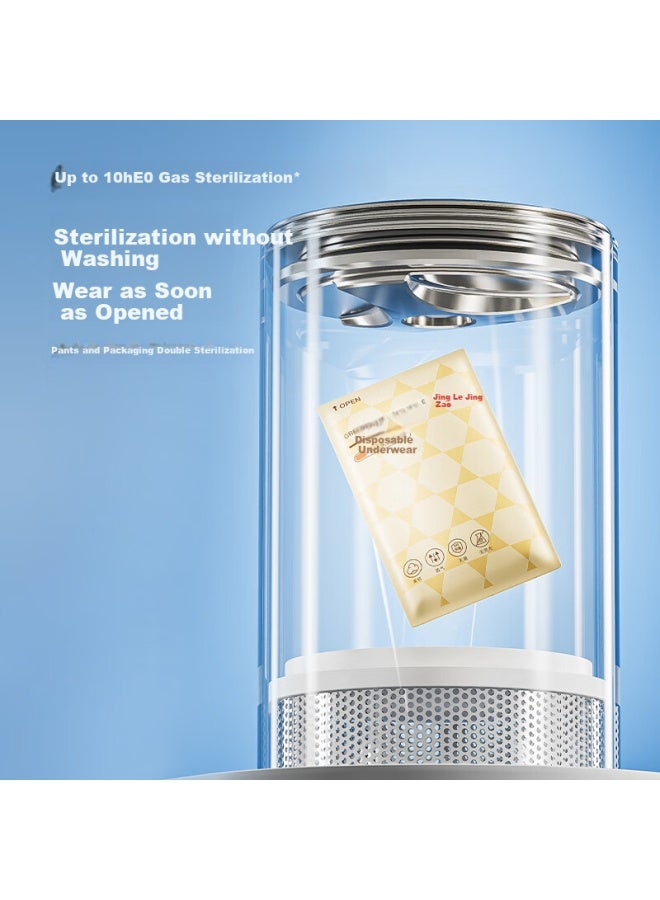 JD.com Jingzao 7A Antibacterial Disposable Men'S Boxer Briefs Smooth Non-Wash Daily Throwaway Travel Vacation 4-Pack Xxl Size - Image 3