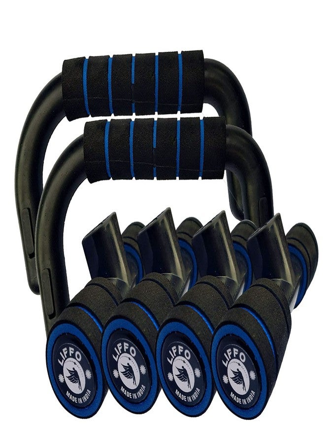 Liffo Push Up Bar Stand for Gym & Home Exercise, Dips/Push Up Stand for Men & Women. Useful in Chest & Arm Workout (Heavy Duty) - Image 2