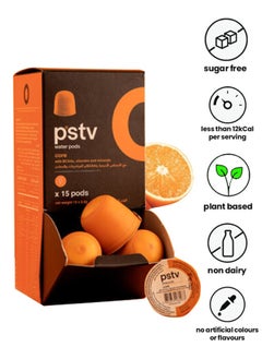 Core water pods With BCCAs Orange extract Soy protien ,vitamin Boost and minerals