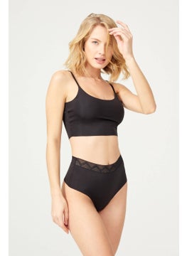 COTTONHILL Basic High Waist Laser Cut Thong Panties 3 Pack - 4  - Image 3