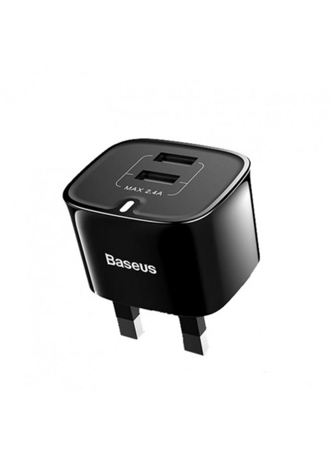 general Funzi Dual USB Charger 2.4A Black - Image 1